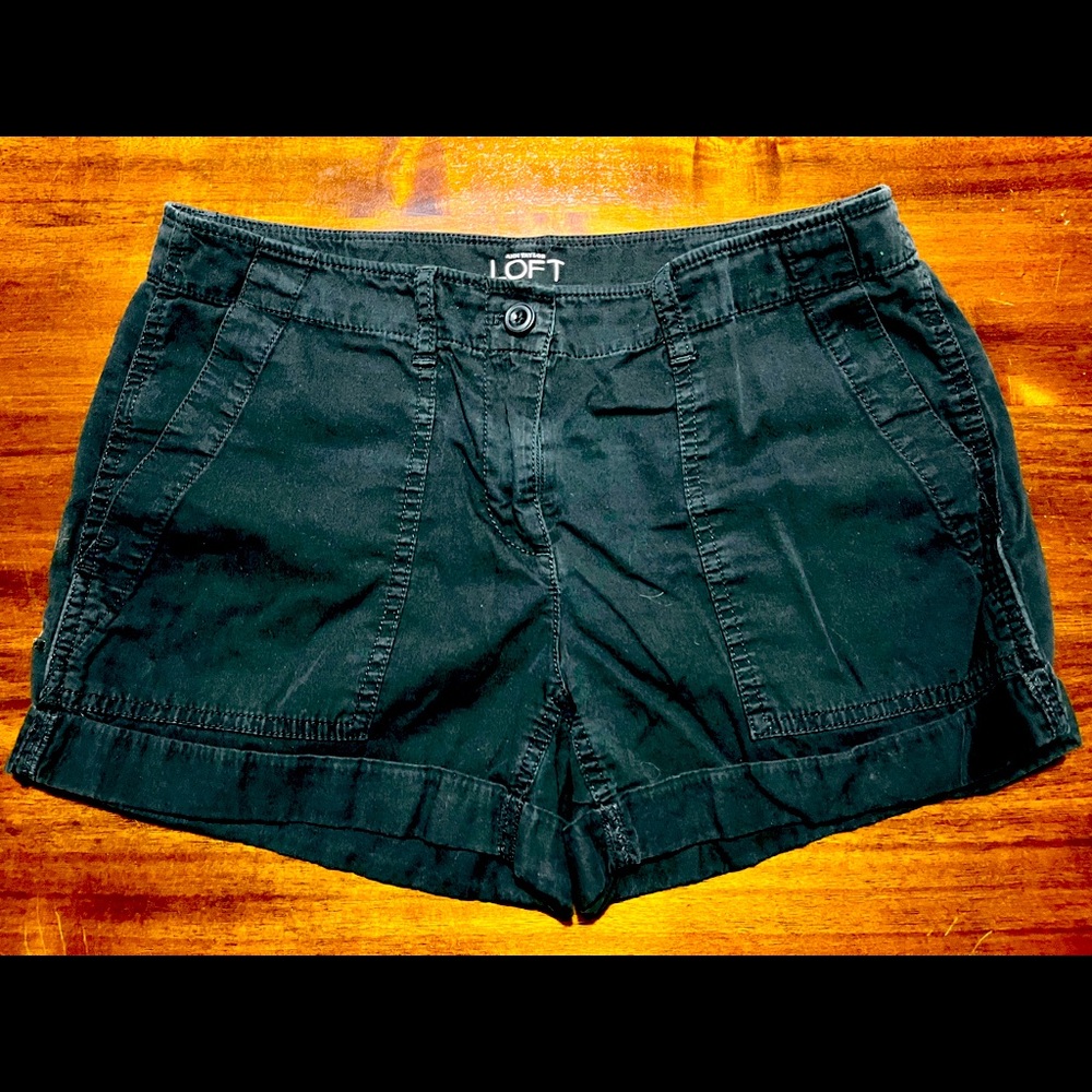 Loft Cargo Shorts Sz 4